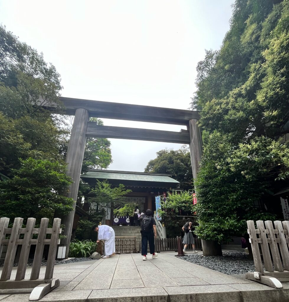 東京大神宮の鳥居