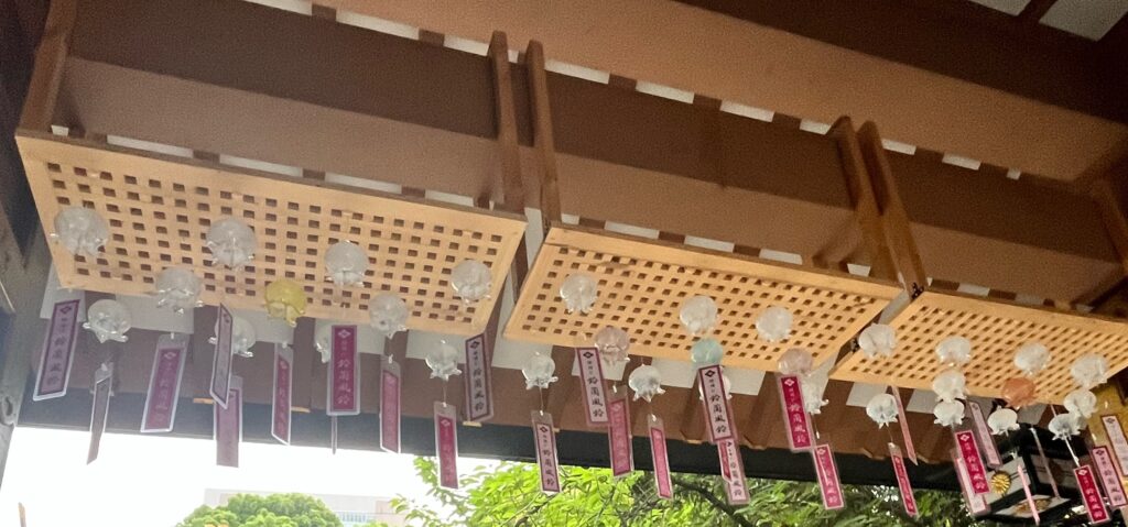 東京大神宮の風鈴