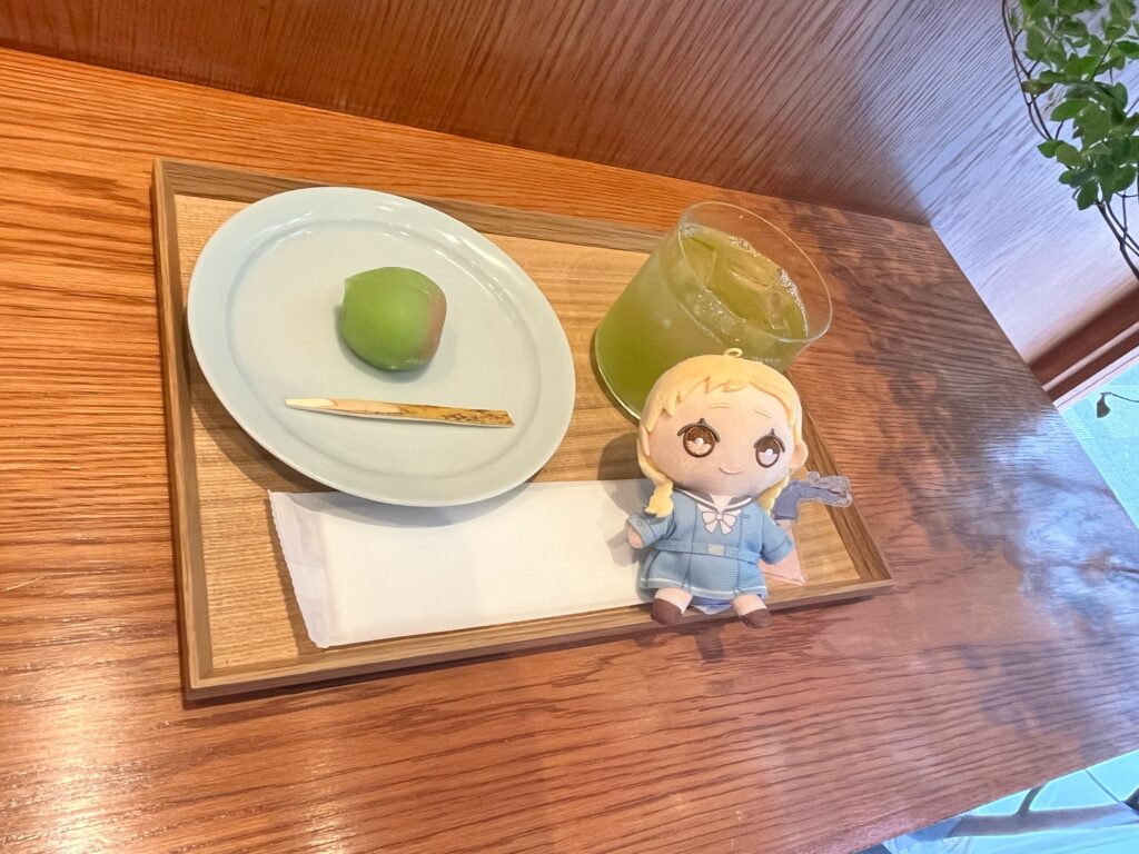東京大神宮の伊勢茶寮 青梅とかぶせ茶