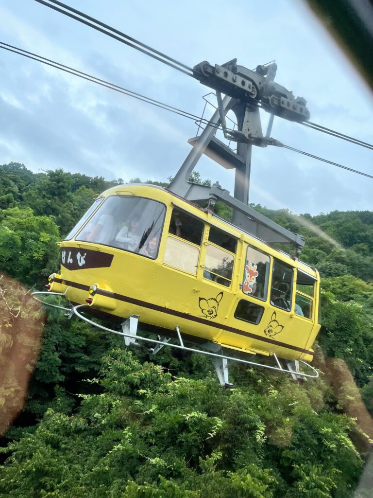 寳登山神社 ロープウェイ