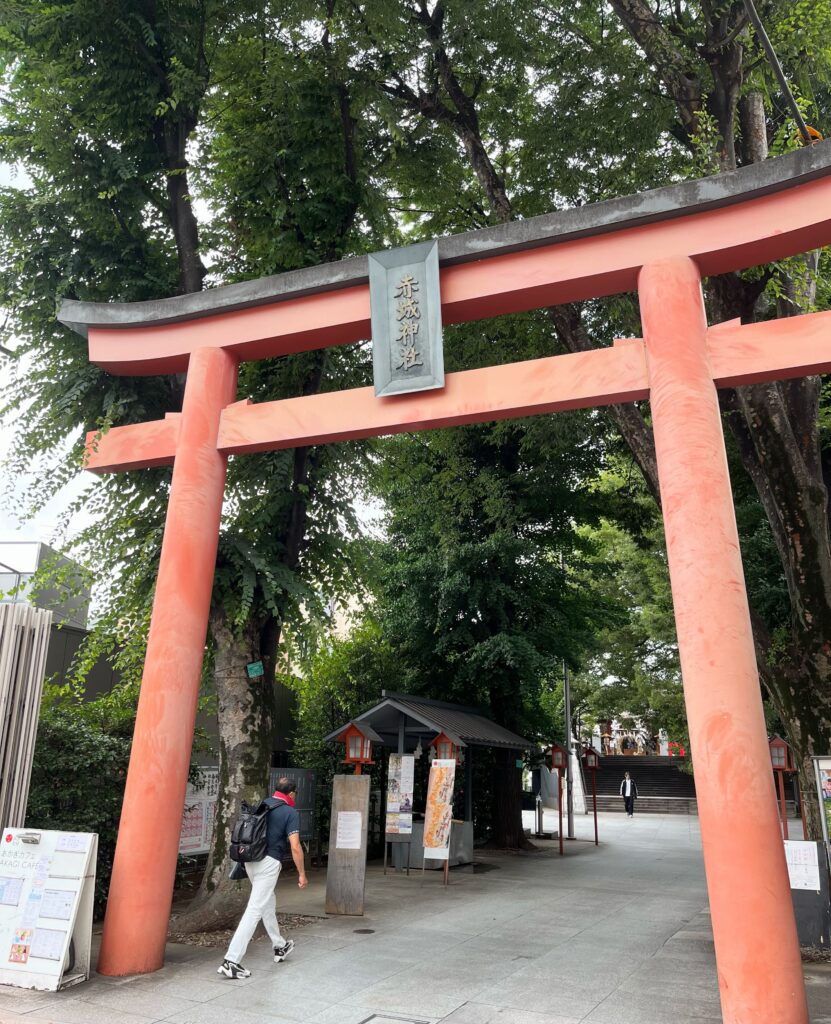 赤城神社 鳥居