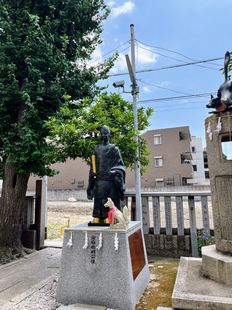 安倍晴明神社_銅像